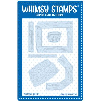 Whimsy Stamps Dies - Barnyard Elements